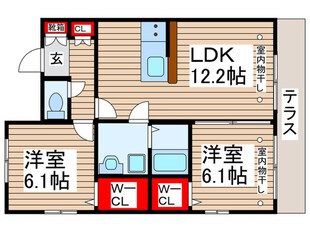 プレミール・ヴィラの物件間取画像